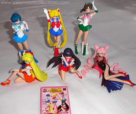 "sailor moon" "sailor moon figures" "sailor moon gashapon" "sailor moon toys" merchandise japan bandai figure doll toy